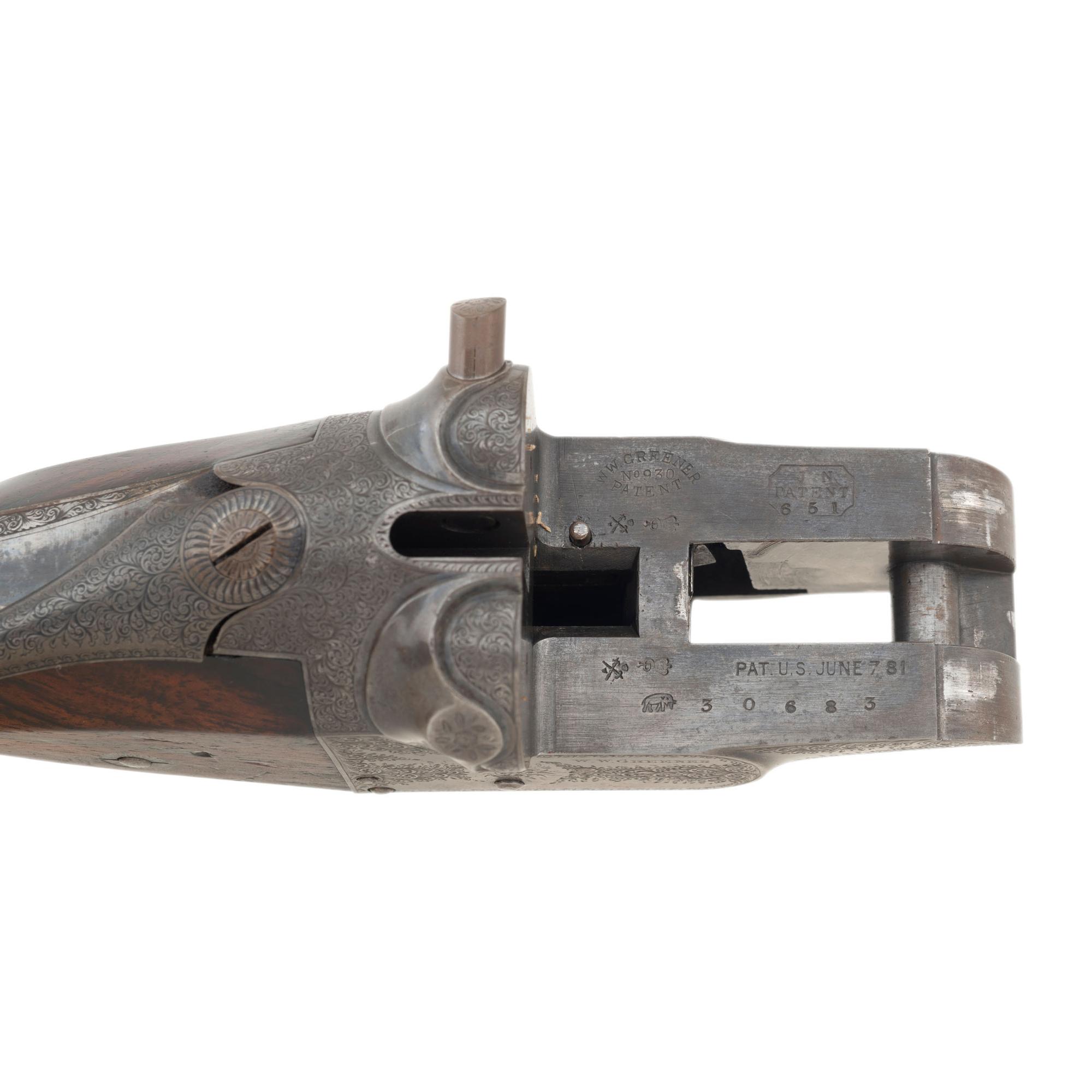W.W. Greener Safety Boxlock Side-by-Side Damascus 20 Gauge