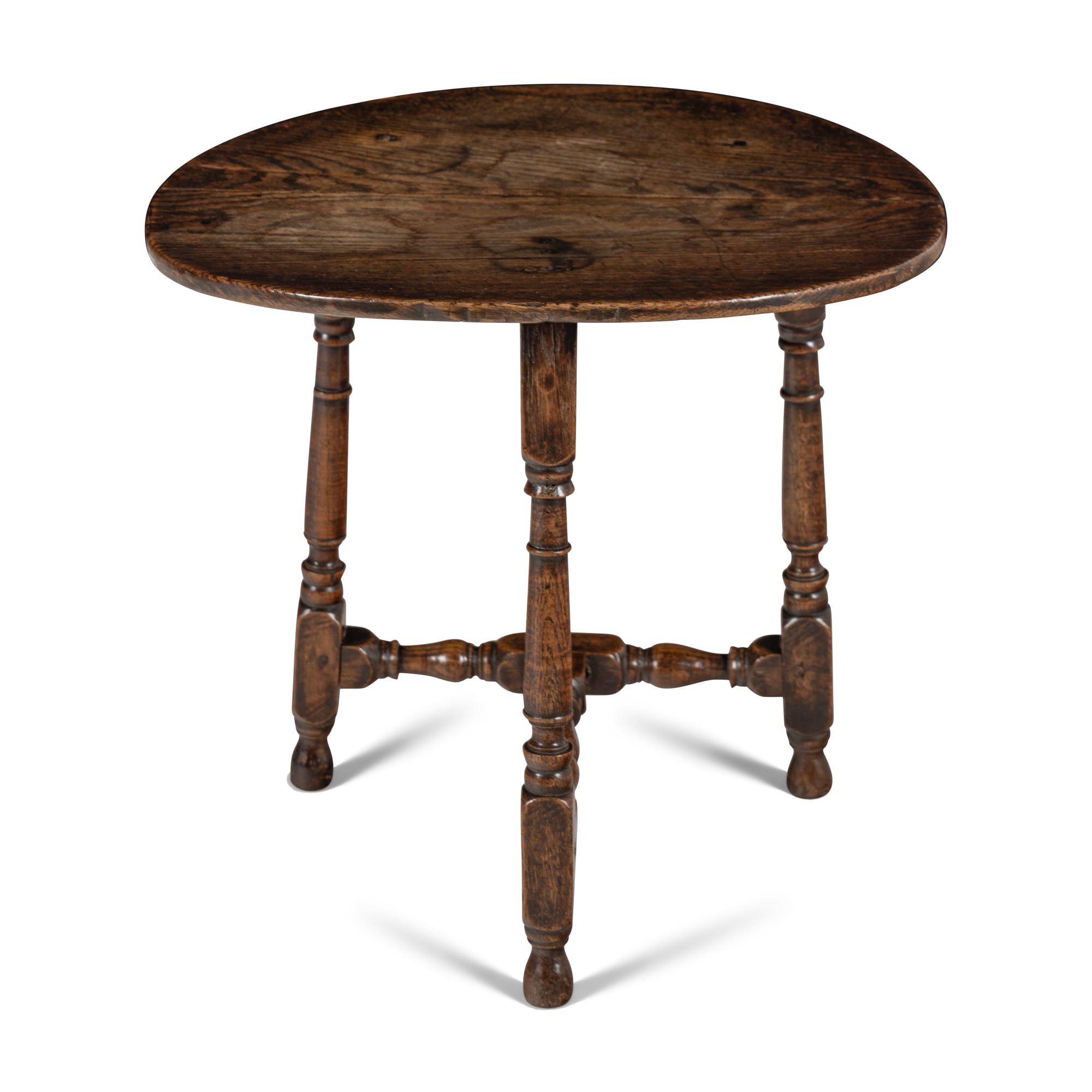 An English Oak Tavern Table