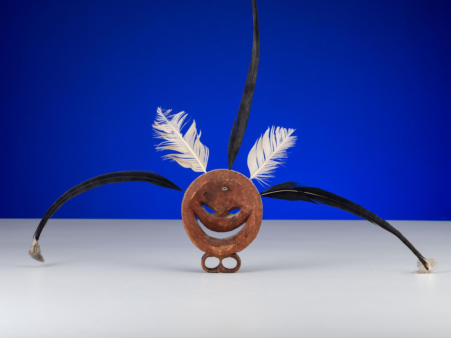 Central Yup'ik Polychrome Finger Mask
