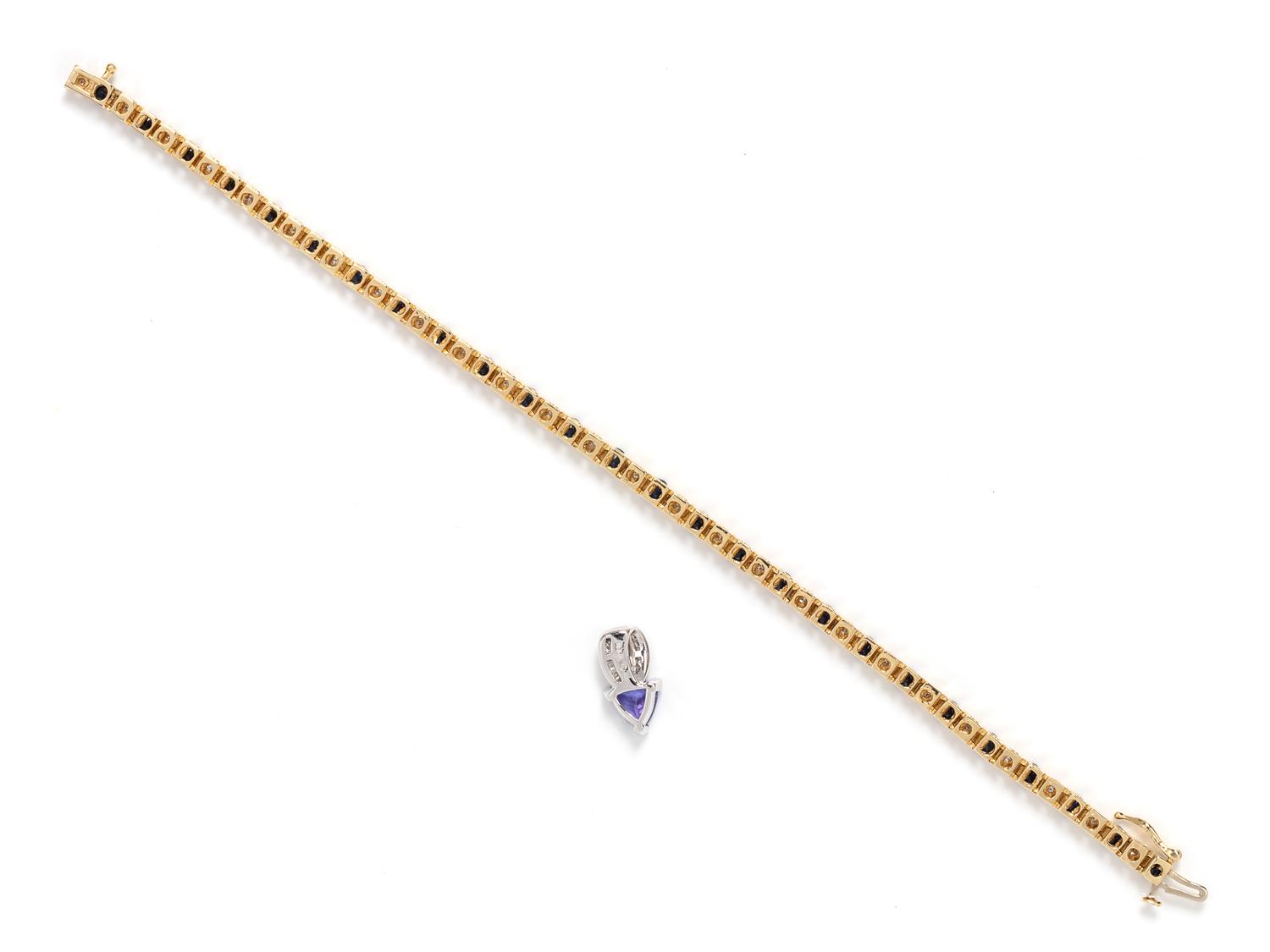COLLECTION OF GEMSTONE AND DIAMOND JEWELRY