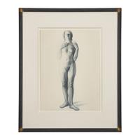 Standing Nude (Annaluisa) and Standing Nude (With One Hand on Chest), A Pair, 1993