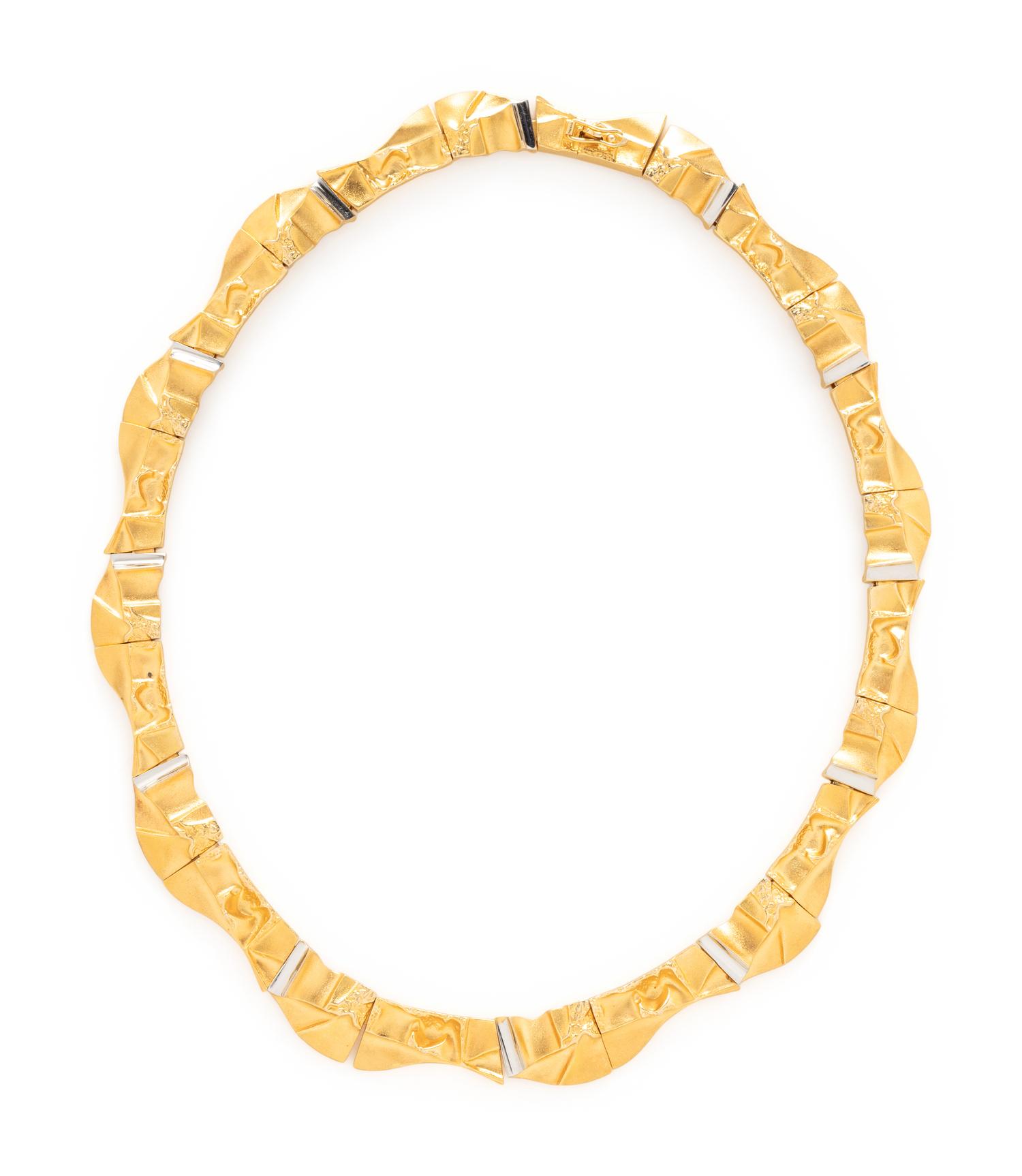 LAPPONIA, YELLOW GOLD NECKLACE
