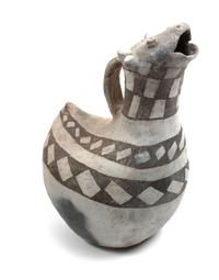 Chaco Red Mesa Effigy Pitcher Height 9 1/2 x length 6 inches — Circa 850-950 A.D.