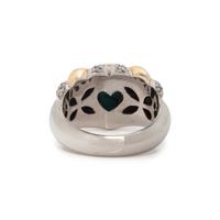 LE VIAN, BICOLOR GOLD, TURQUOISE AND DIAMOND RING
