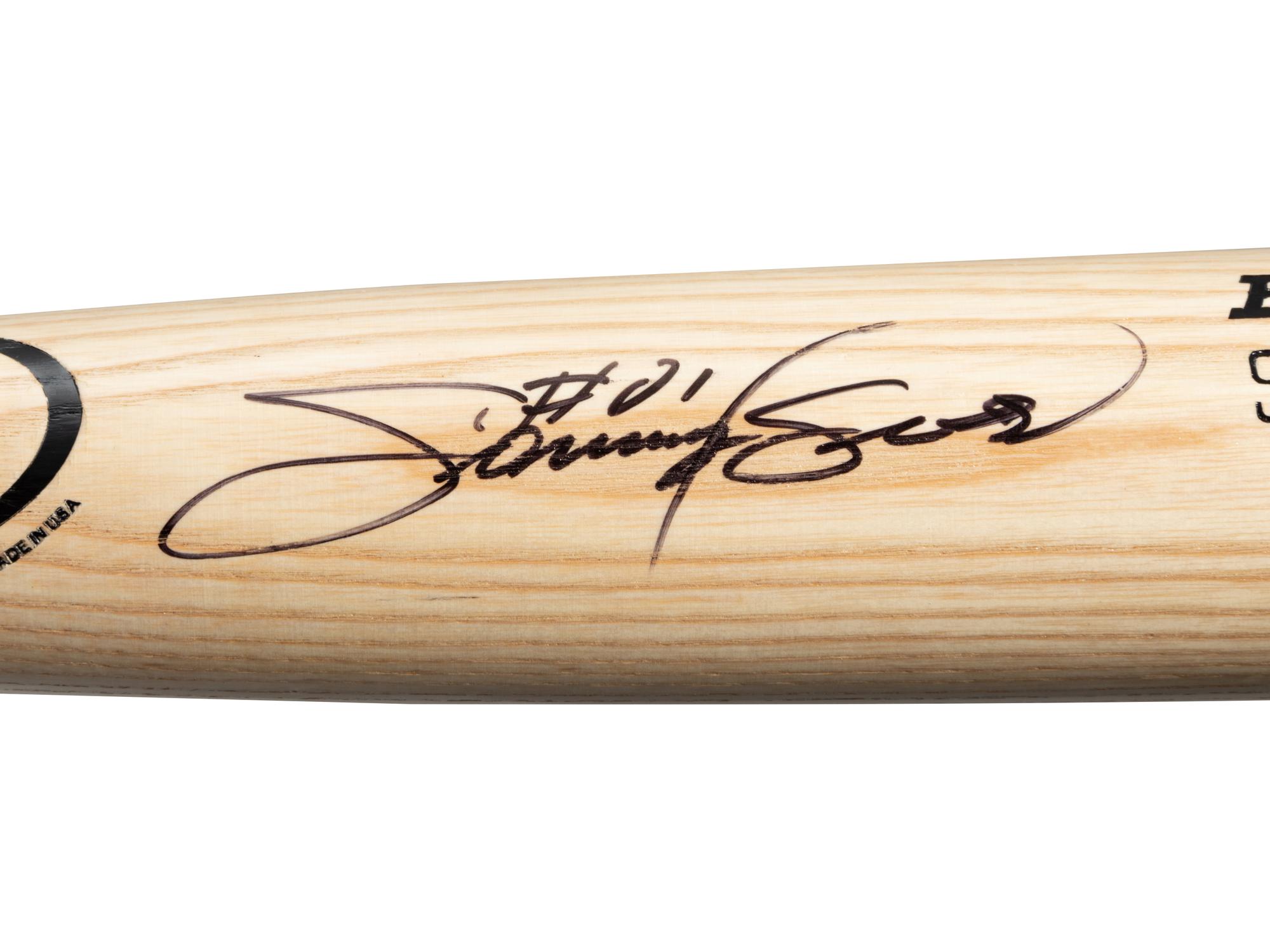 Two Sammy Sosa Signed Items,