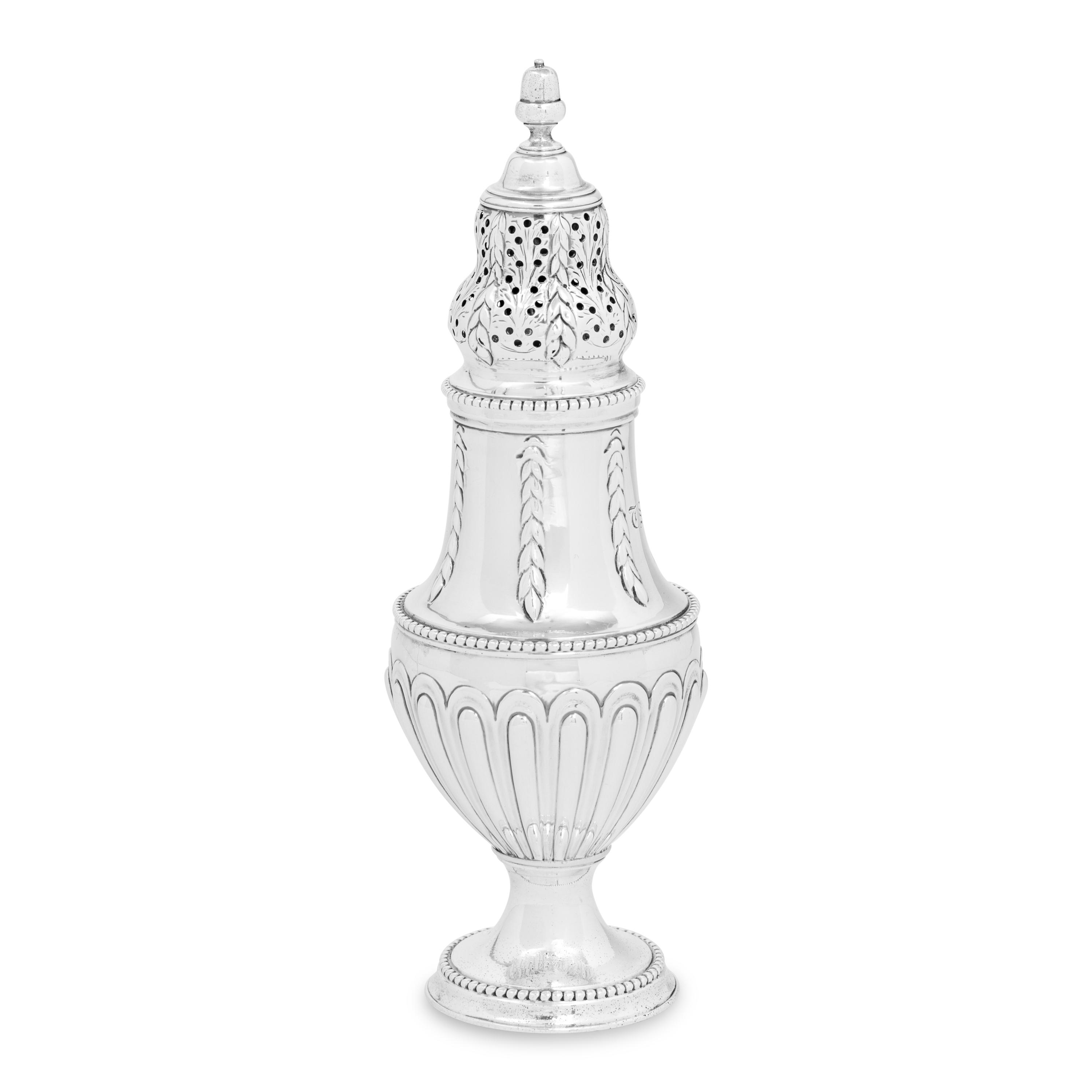 A George III Silver Muffineer