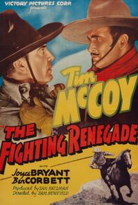 Vintage Movie Poster, The Fighting Renegade