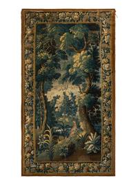 A Flemish Verdure Wool Tapestry
