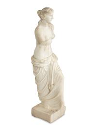 A Carved Marble Sculpture of Venus de Milo after the Antique by Alexandros of Antioch