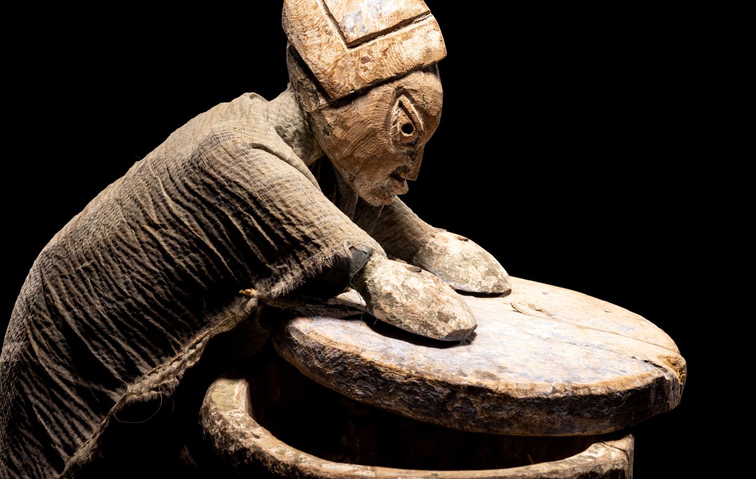 A Yoruba Wood Gelede Mask