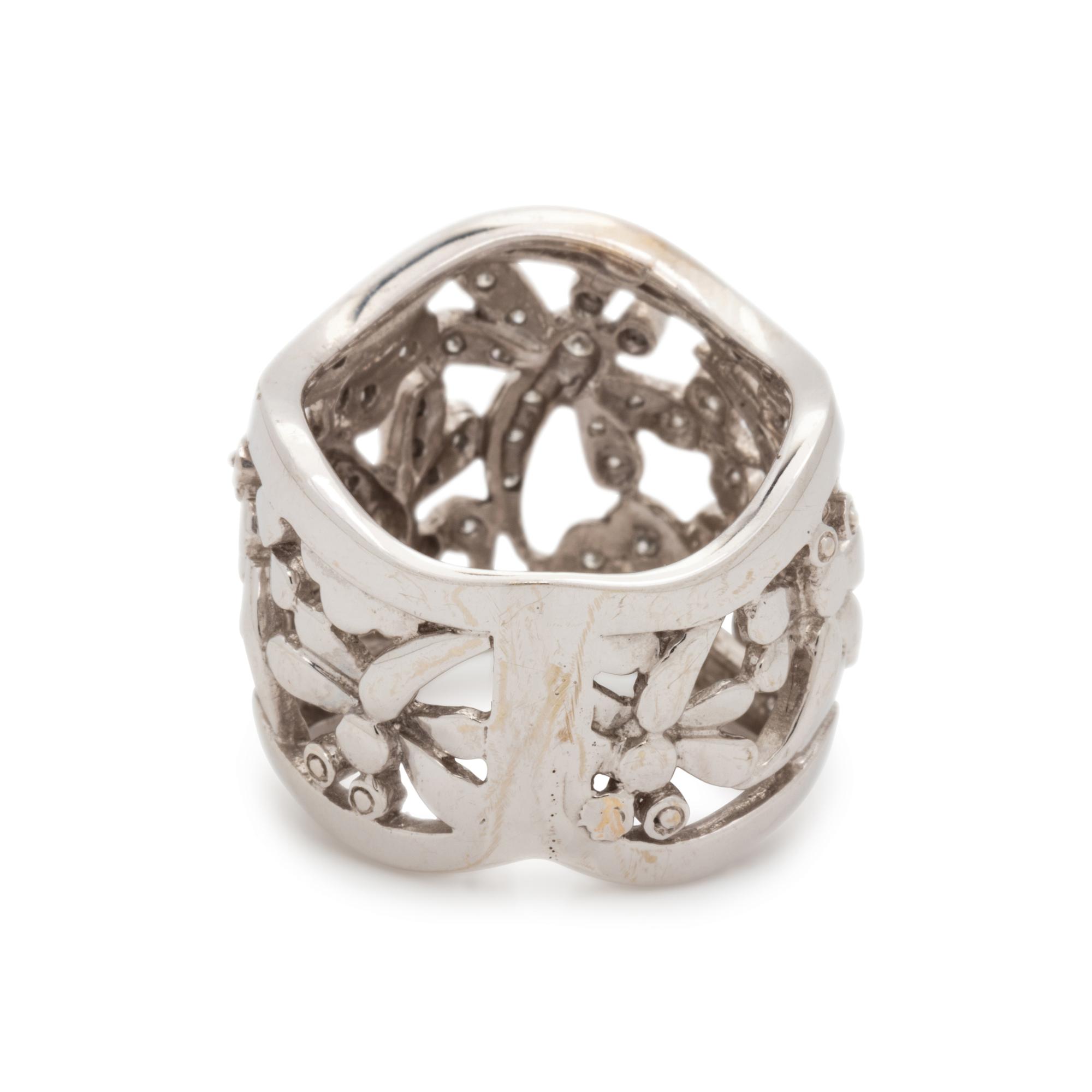 DIAMOND DRAGONFLY RING