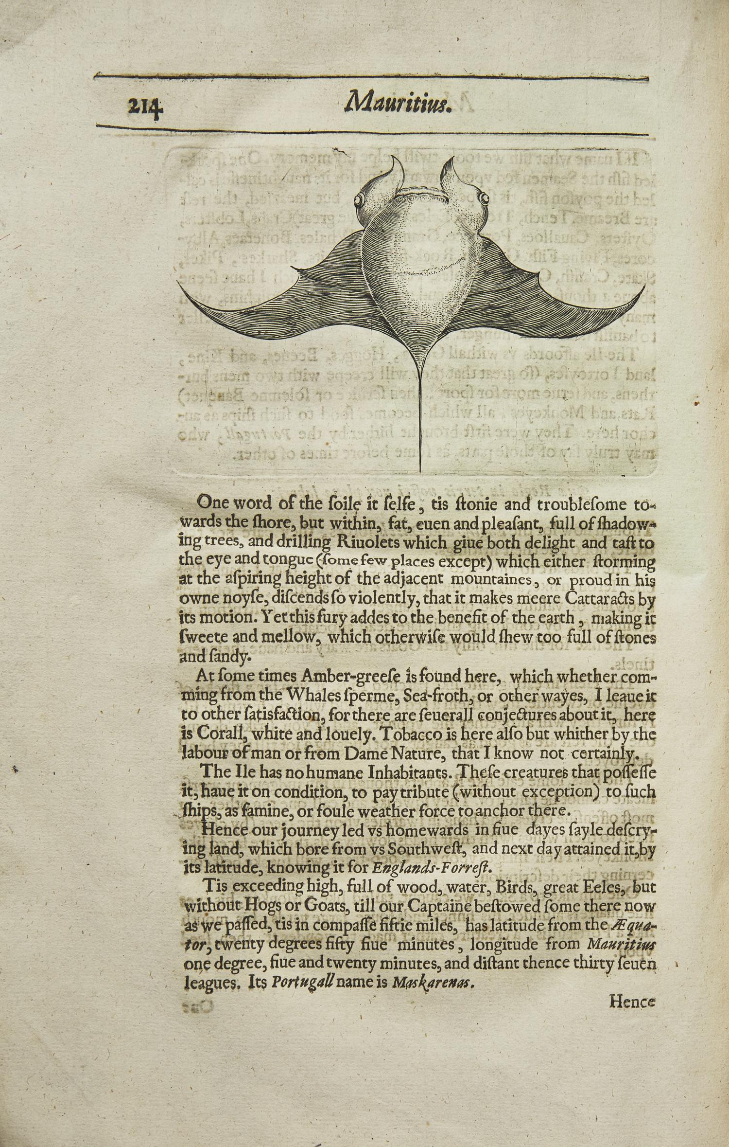 [Travel & Exploration] (Thomas, Herbert). A Relation of Some Yeares Travaile, Begunne Anno 1626. Into Afrique and the greater Asia, especially the Territories of the Persian Monarchie: and some parts of the Orientall Indies, and Iles adjacent...