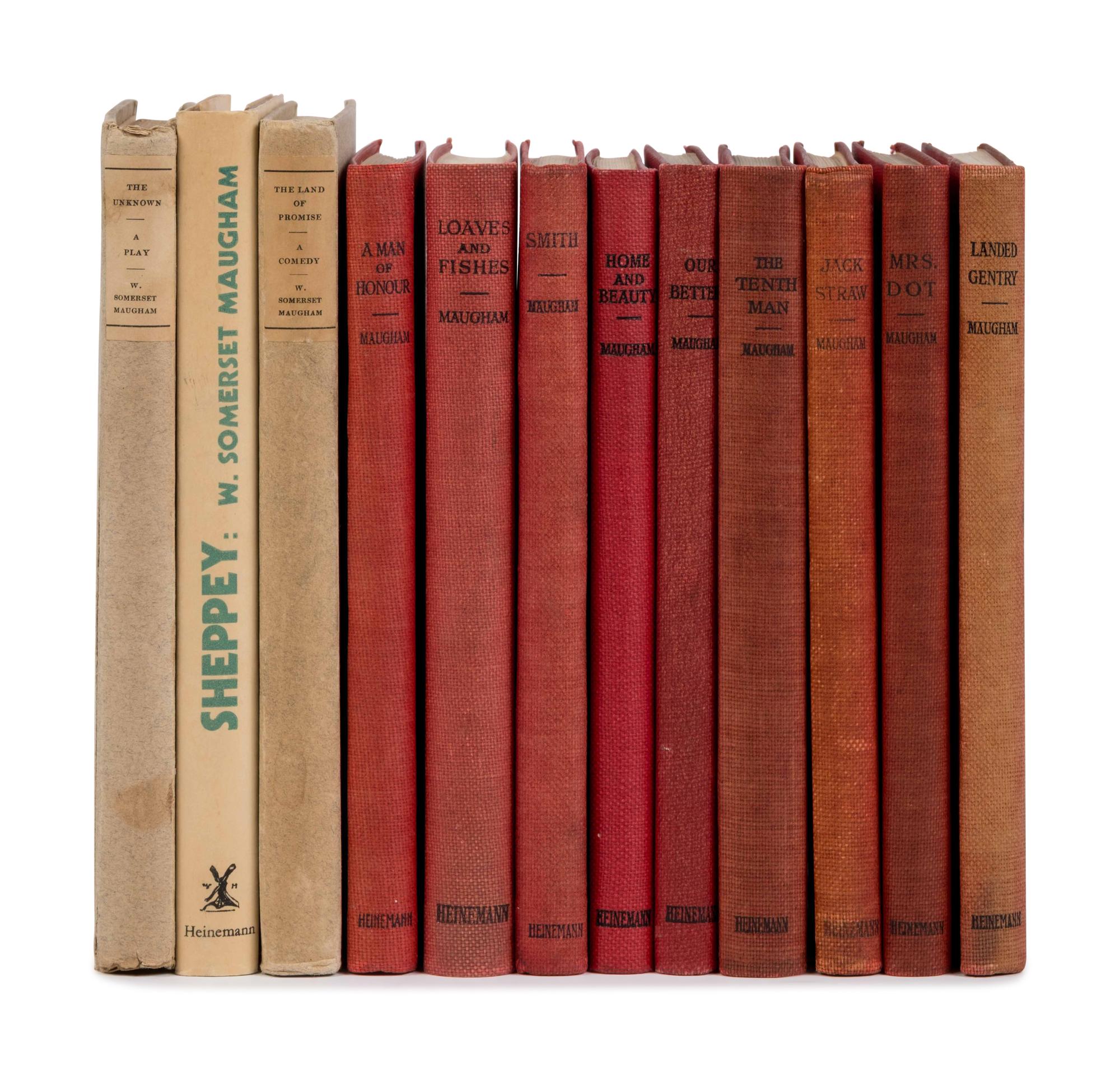 [Literature] Maugham, W. Somerset. Group of 22 Plays, All First Editions