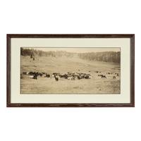 [Western Americana] Huffman, L.A. (1854-1931), photographer. A group of 4 collotypes with western subject matter.