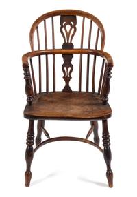 An English Oak Windsor Armchair