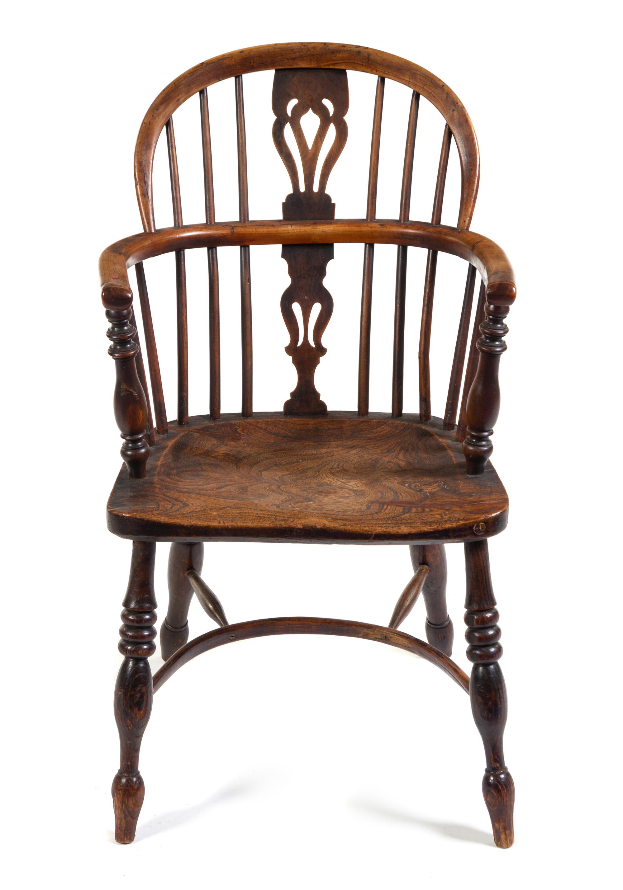 An English Oak Windsor Armchair