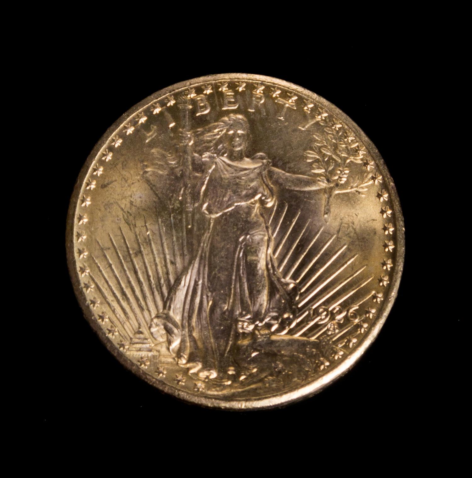 A United States 1926 Saint Gaudens $20 Gold Coin