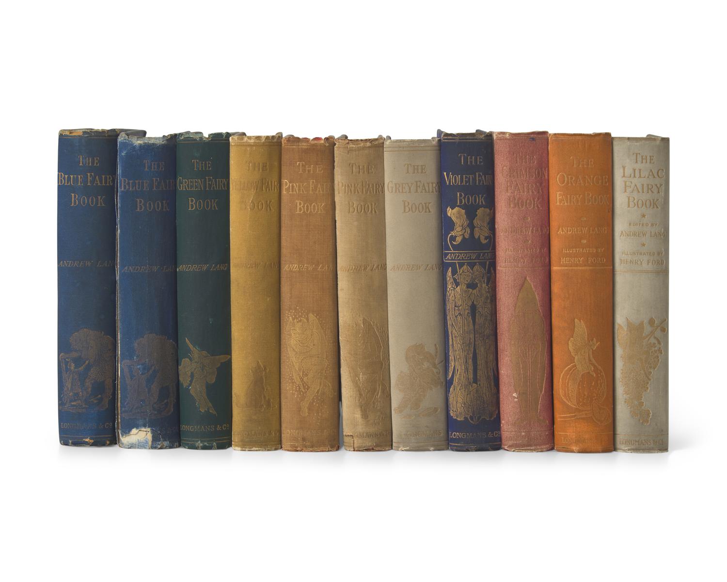[CHILDREN'S BOOKS]. LANG, Andrew (1844-1912). A group of 11 Fairy Books . London: Longmans, Green, and Co., 1889-1910.