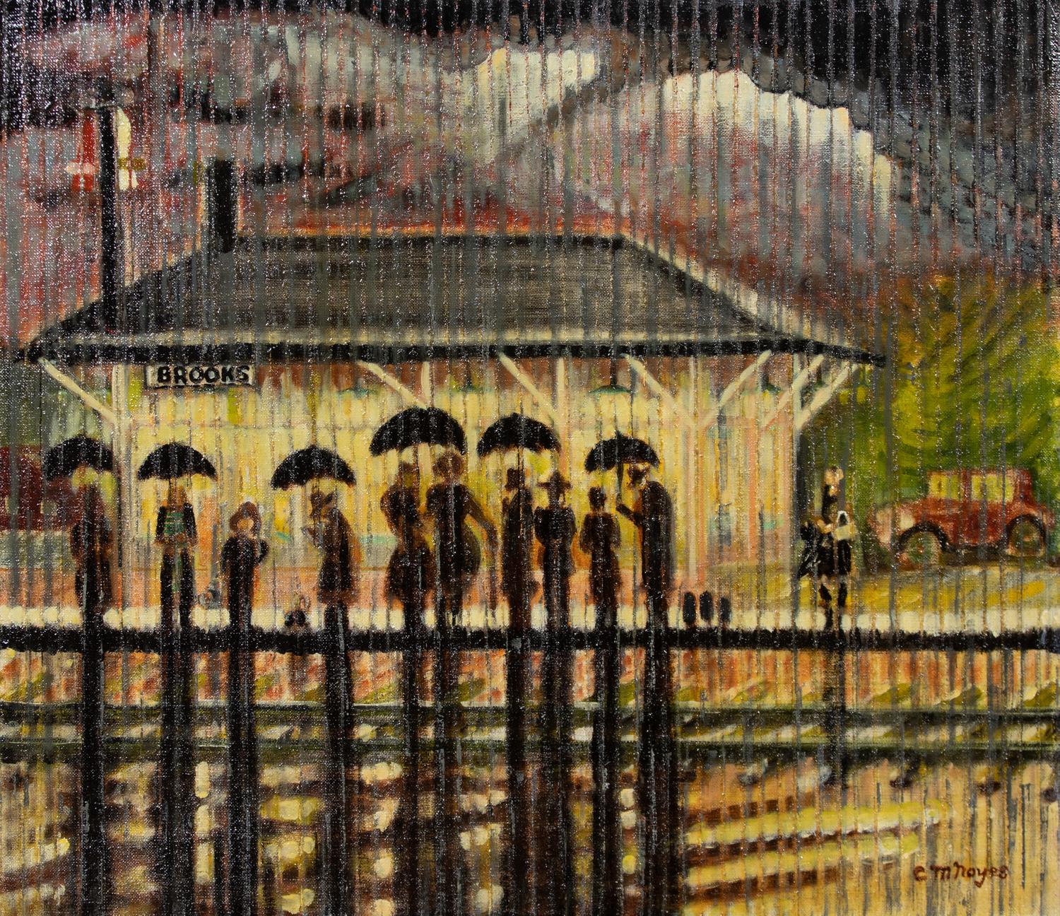 Christopher M. Noyes, (American, 20th/21st Century) — Spring Rain