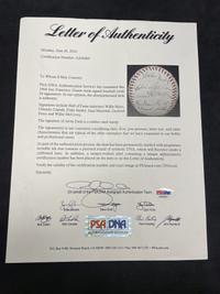 A 1964 San Francisco Giants Team Signed Autograph Baseball Featuring Willie Mays and Multiple Hall of Famers (PSA Letter of Authenticity),