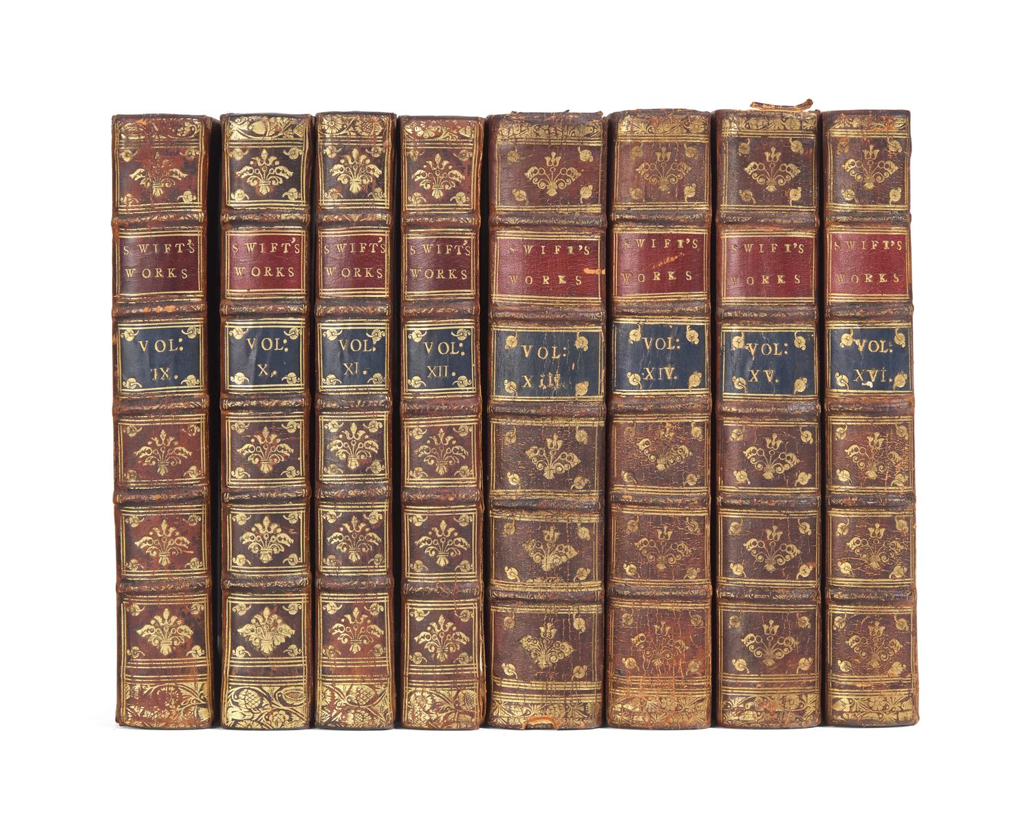 SWIFT, Jonathan (1667-1745). Works. Edited by John Hawkesworth. London: Printed for C. Bathurst, C. Davis, et al., 1754-65.