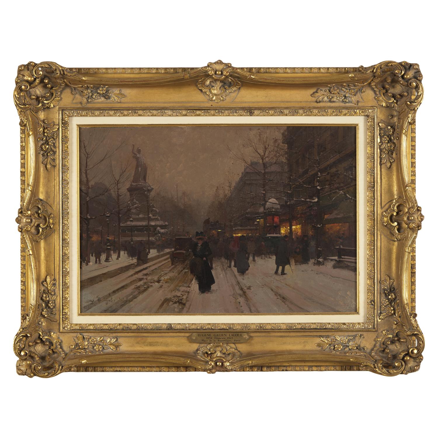 Eugène Galien-Laloue (French, 1854-1941) — Place de la République