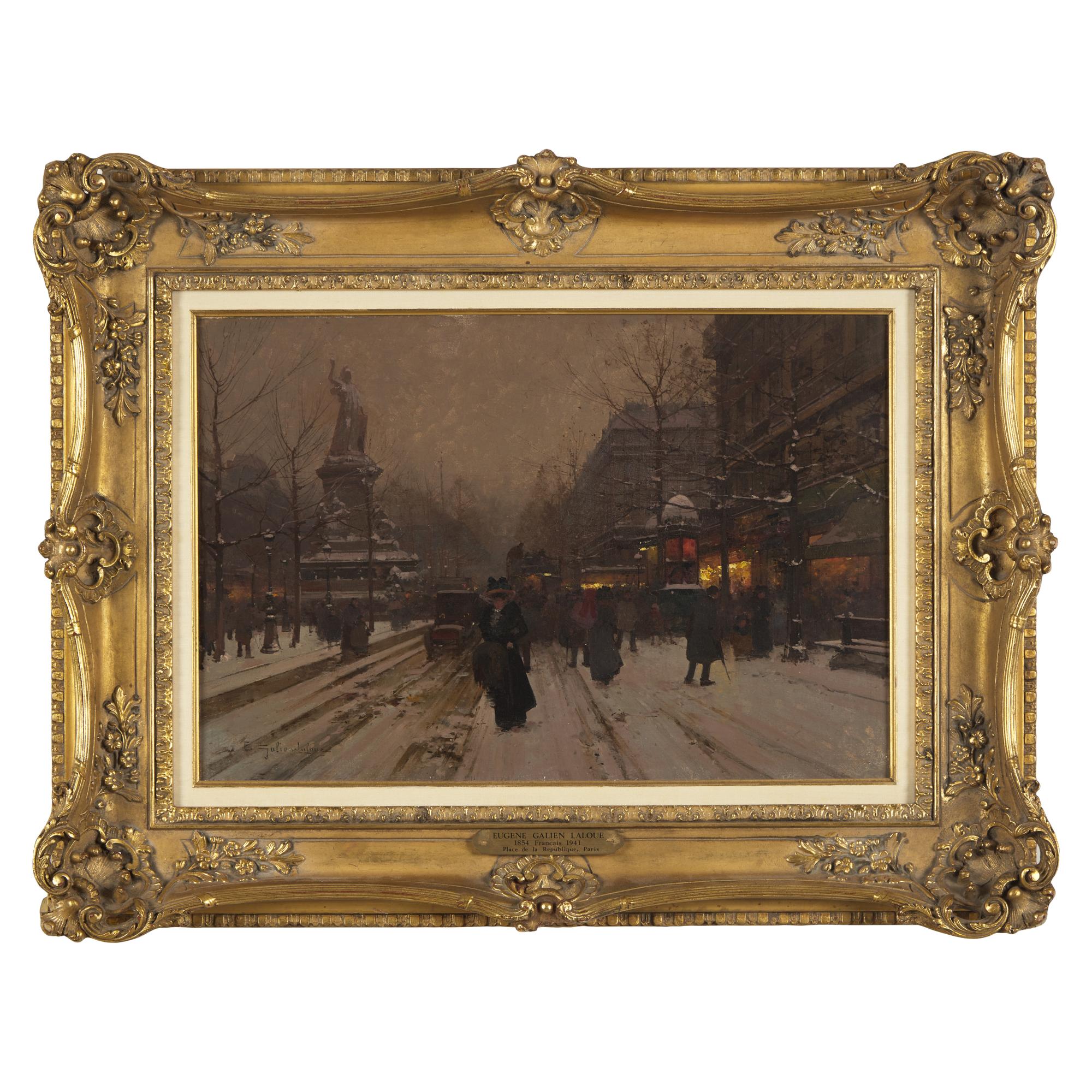 Eugène Galien-Laloue (French, 1854-1941) — Place de la République