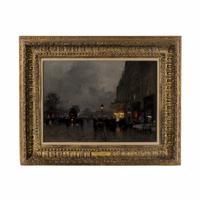 Luigi Loir (French, 1845-1915) — Sc è ne de Paris