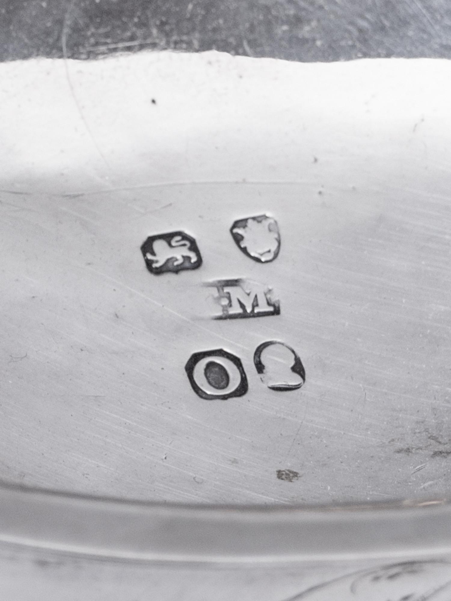 A Collection of English Silver Flatware and Serving Articles
