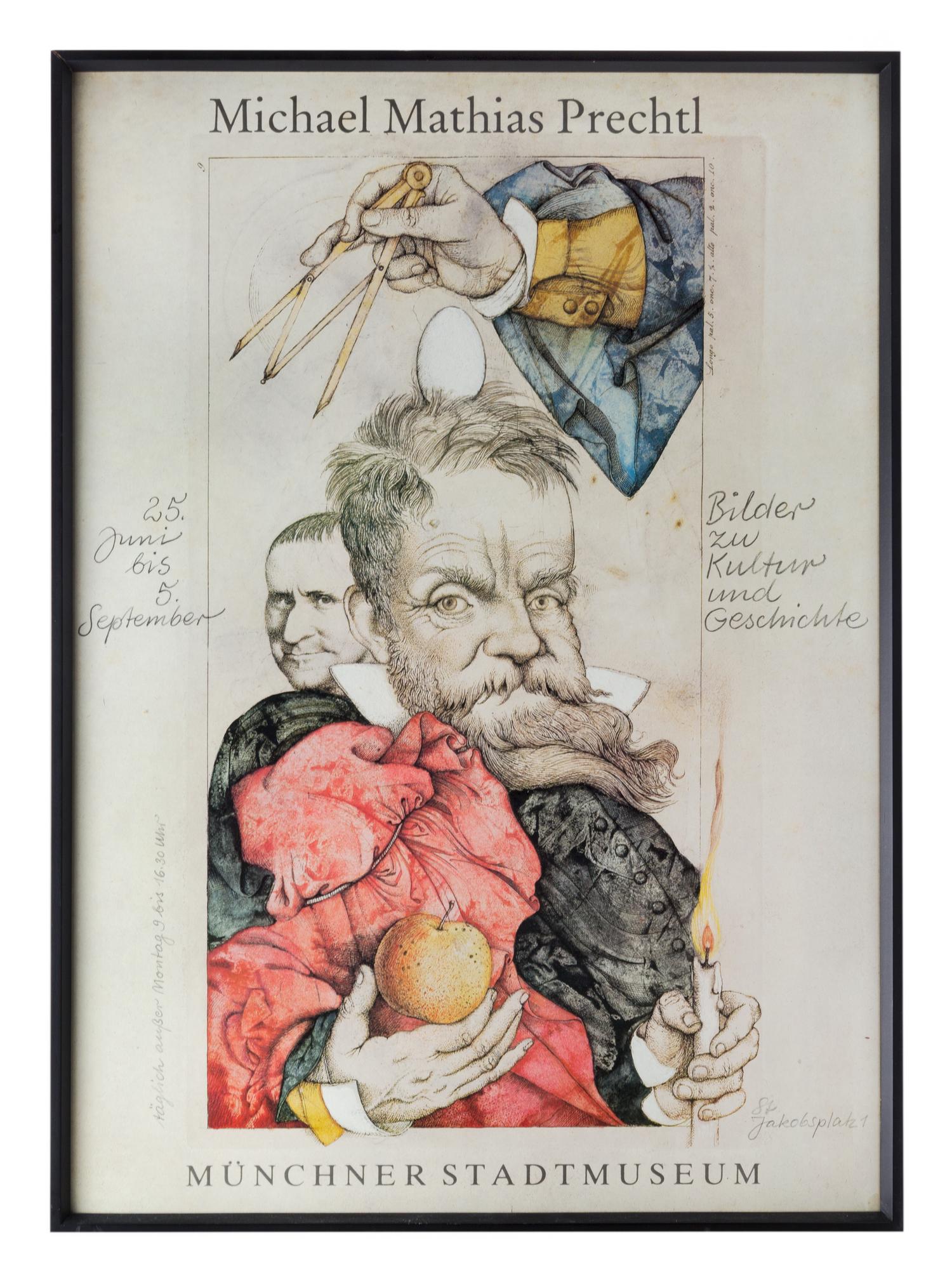 Two Color Lithographs Largest 30 x 22 1/2 inches.