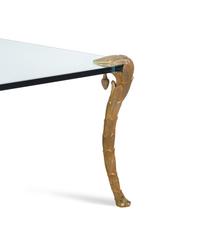 A P. E. Guerin Gilt Bronze and Glass Cocktail Table
