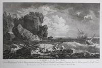 Catherine Elizabeth Cousinet, (French, 19th century), two etchings after Claude-Joseph Vernet