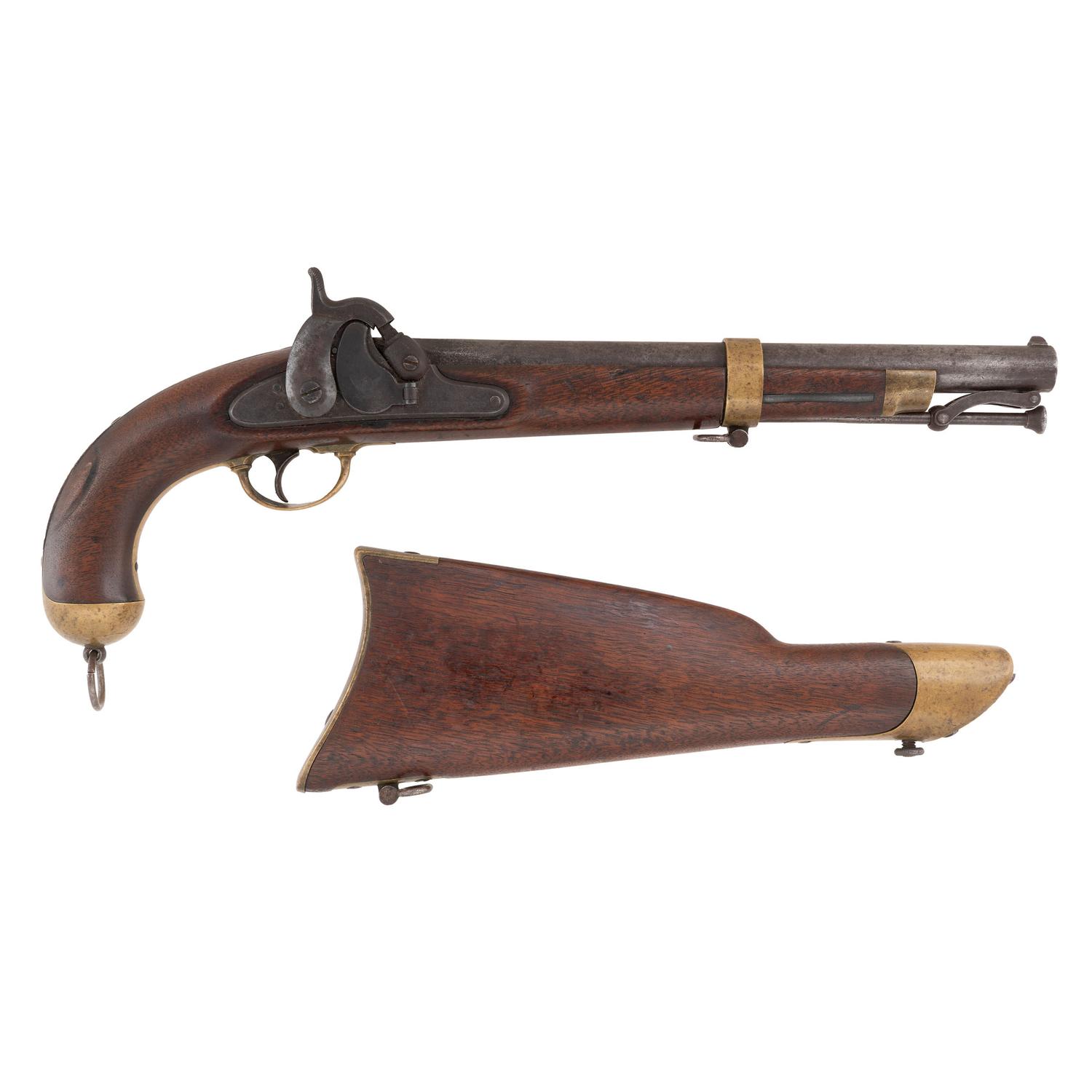 US Model 1855 Pistol Carbine with Matching Numbered Stock