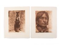 CURTIS, Edward S. (1868-1952). Complete Portfolio XVI of 36 photogravures from The North American Indian .