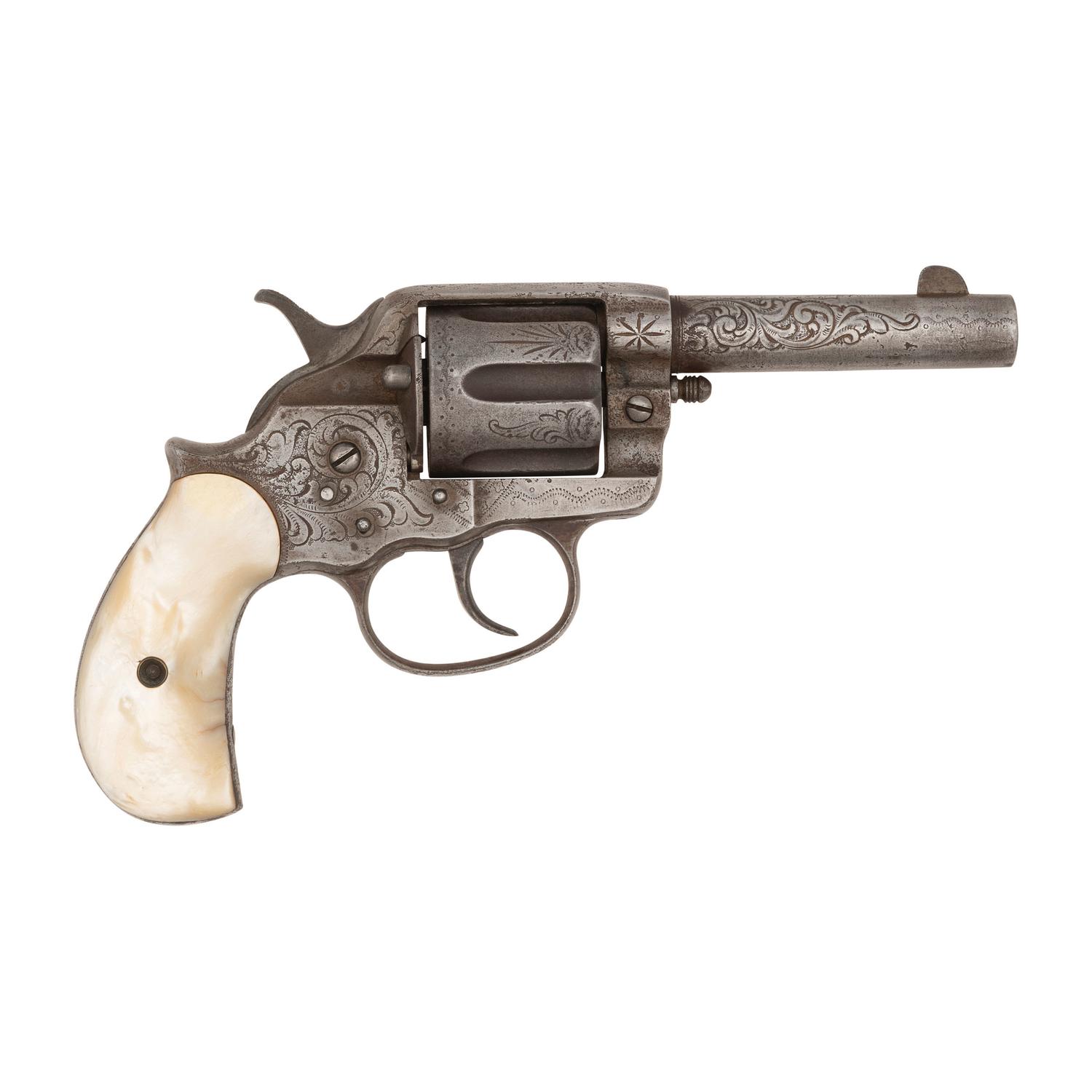 Colt Model 1878 Factory Engraved with Colt Letter