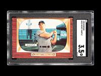 A 1955 Bowman Mickey Mantle Baseball Card No. 202 (SGC 3.5 VG+)