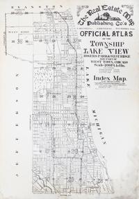 (CHICAGO). Real estate atlas of Lake View and Rogers Park. Chicago, 1915.