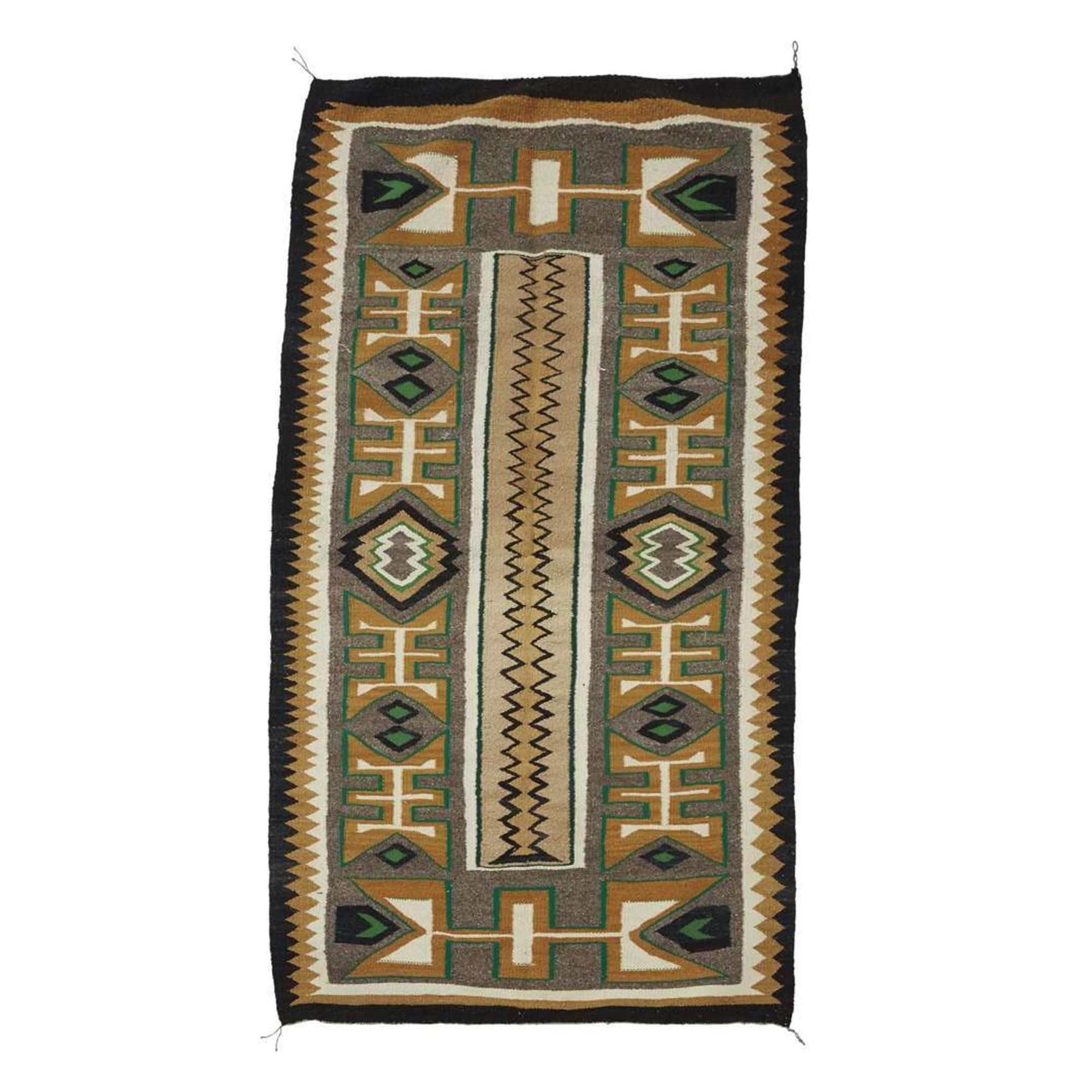 Two Navajo rugs 20th century