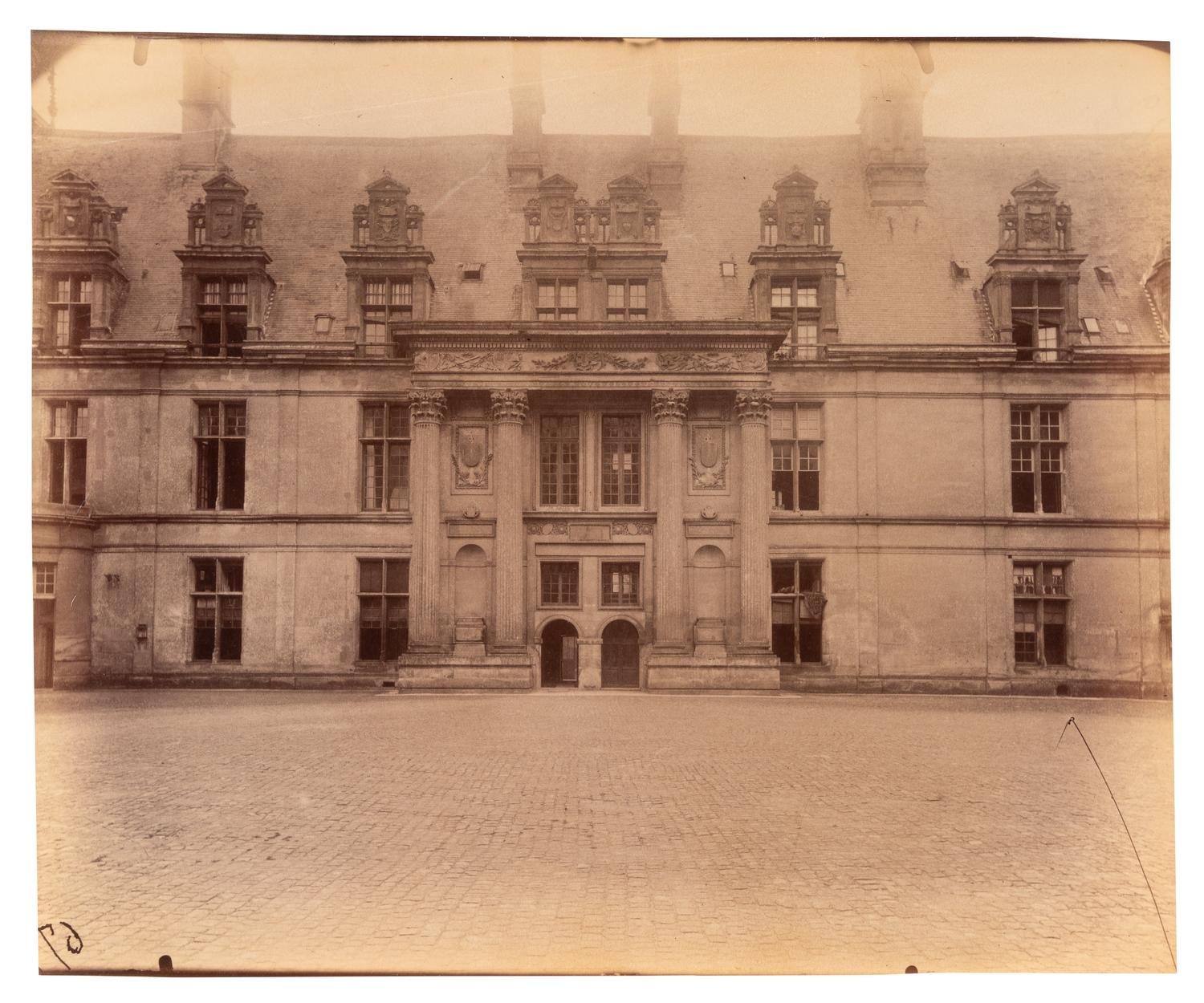 A group of three photographs (Compiègne–le Château , 1910; Château d'Écouen [6771] , 1911; Château d'Écouen [6772] , 1911)