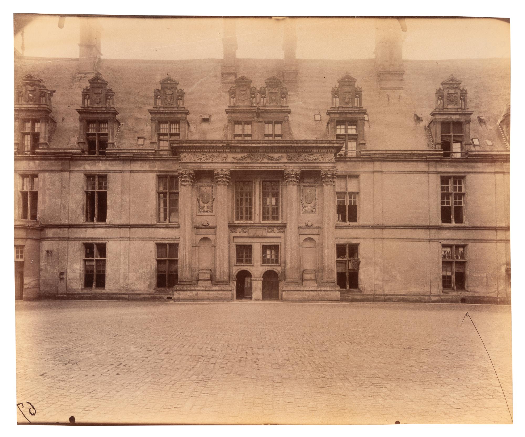 A group of three photographs (Compiègne–le Château , 1910; Château d'Écouen [6771] , 1911; Château d'Écouen [6772] , 1911)