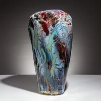 William Morris (American, b. 1957) — Petroglyph Vase, 1988