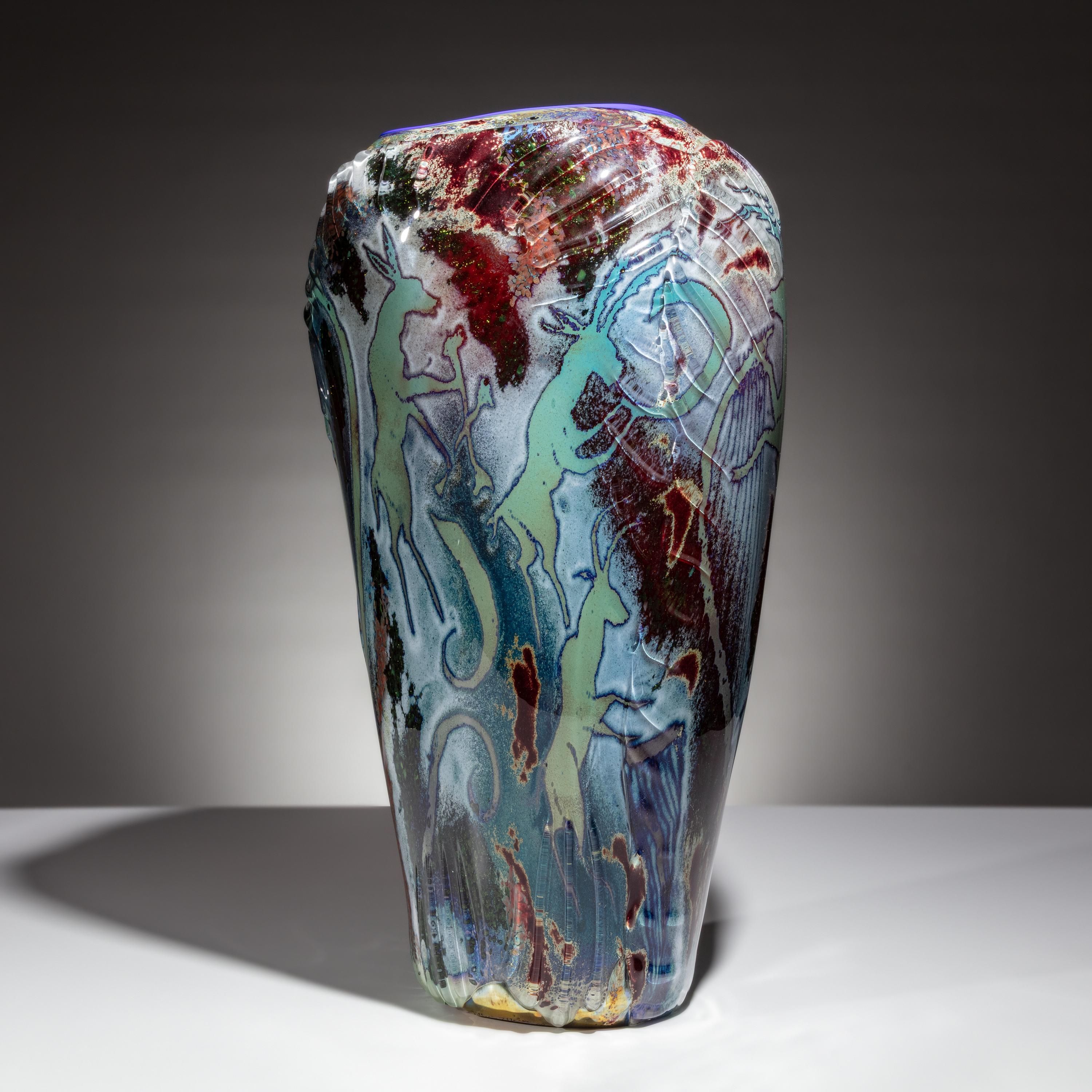 William Morris (American, b. 1957) — Petroglyph Vase, 1988