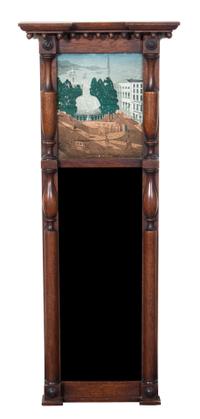 A Federal Mirror Length 35 1/4 inches.