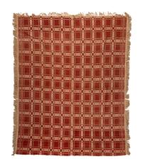Three Overshot Coverlets