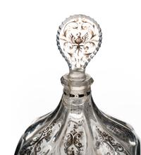 An Émile Gallé En Grisaille Enameled Decanter