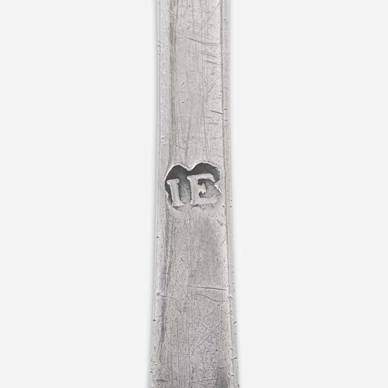 A silver tablespoon John Edwards (1671-1746), Boston, MA, circa 1700