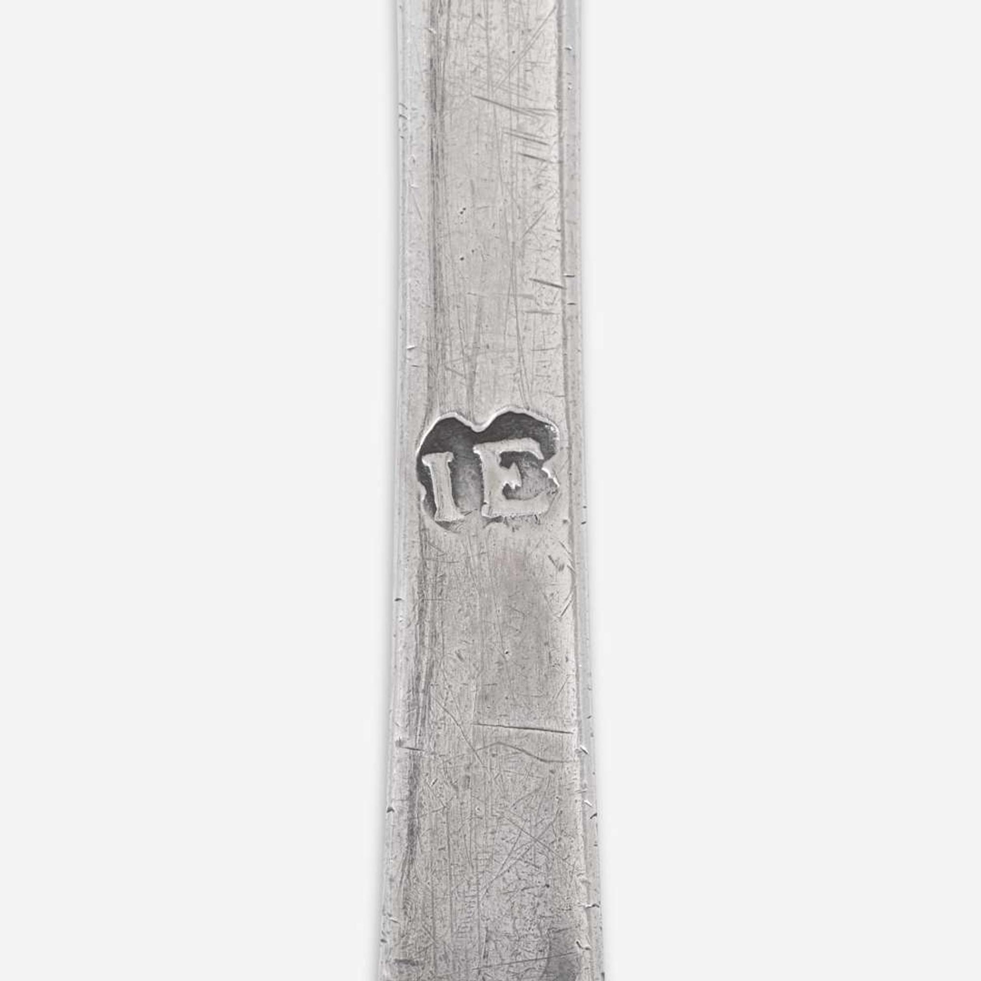 A silver tablespoon John Edwards (1671-1746), Boston, MA, circa 1700