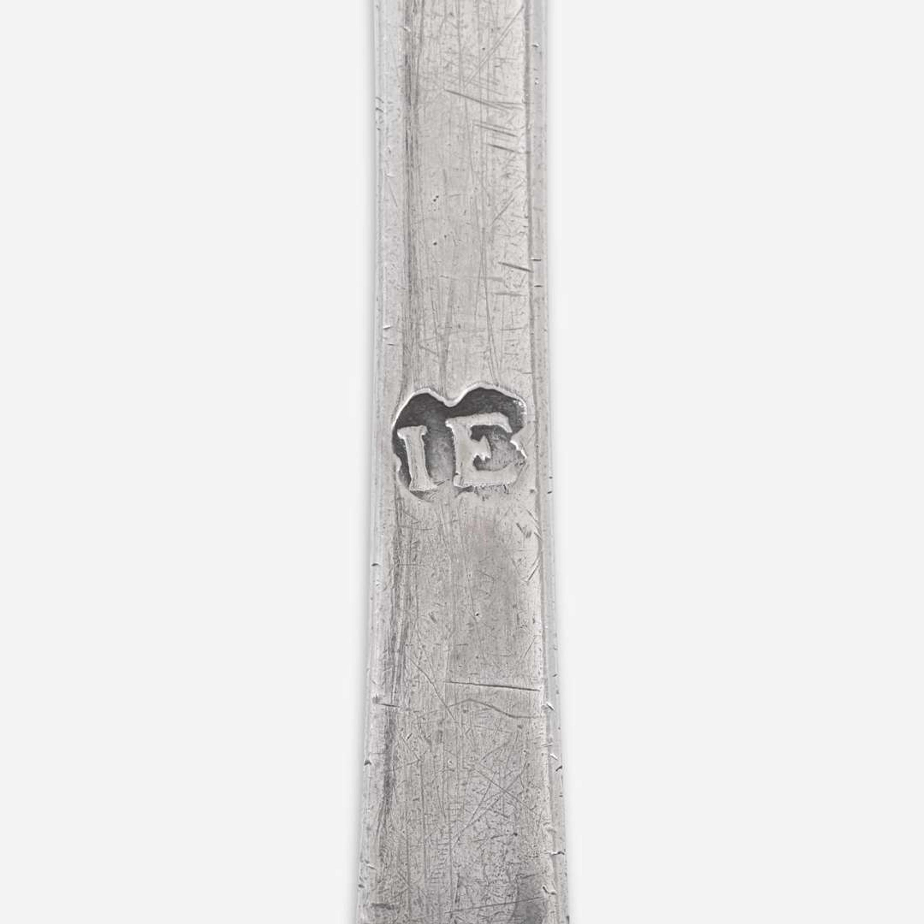A silver tablespoon John Edwards (1671-1746), Boston, MA, circa 1700