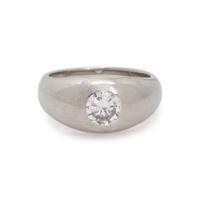 WHITE GOLD AND DIAMOND RING