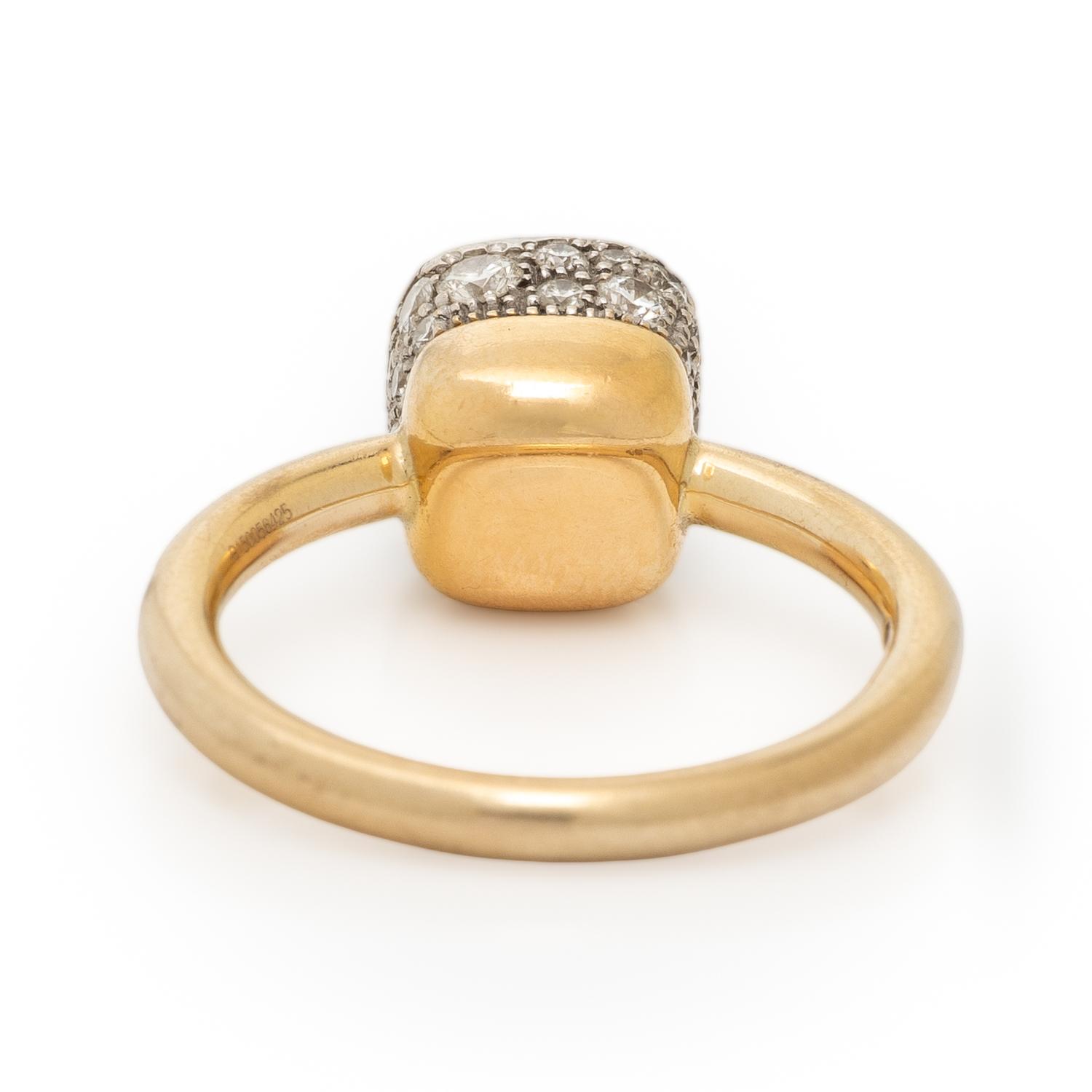 POMELLATO, DIAMOND STACKING RING